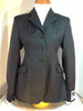 Show Jacket - Black with Blue Pin Stripe